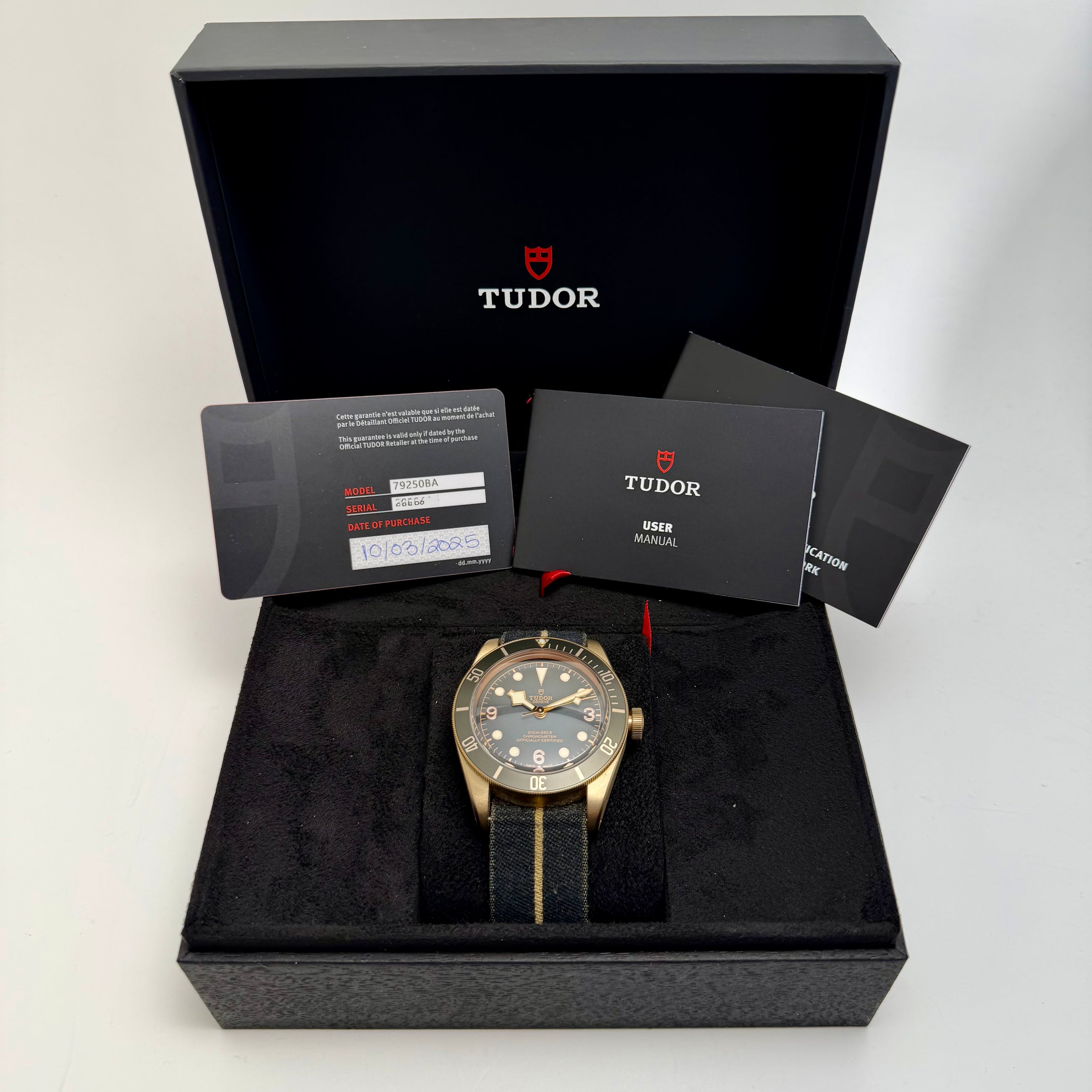 Pre-Owned TUDOR Black Bay Bronze