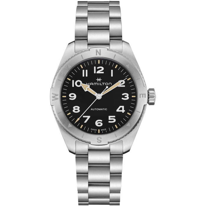 Hamilton khaki field automatic best sale white dial