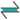 An icon with 2 arrows and a line of teal symbolizing returns and exchanges.