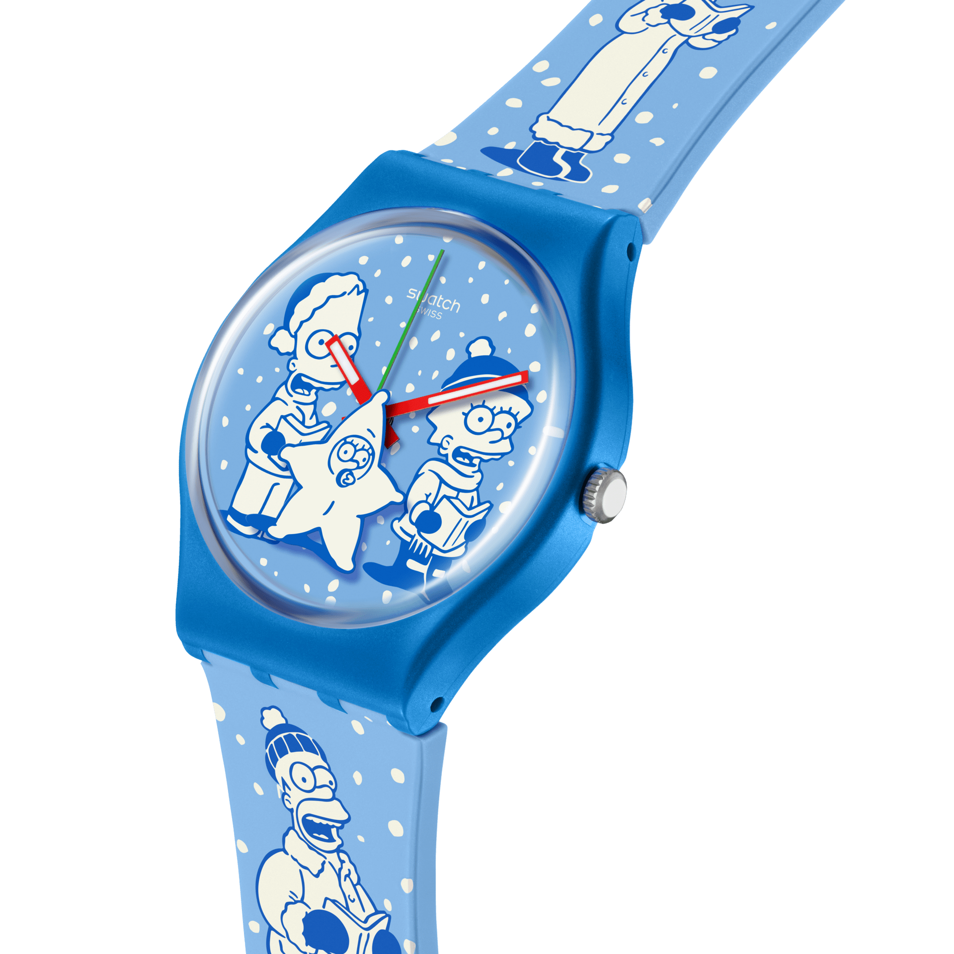 Swatch Watch Simpson's Two Tone Tidings 34mm
