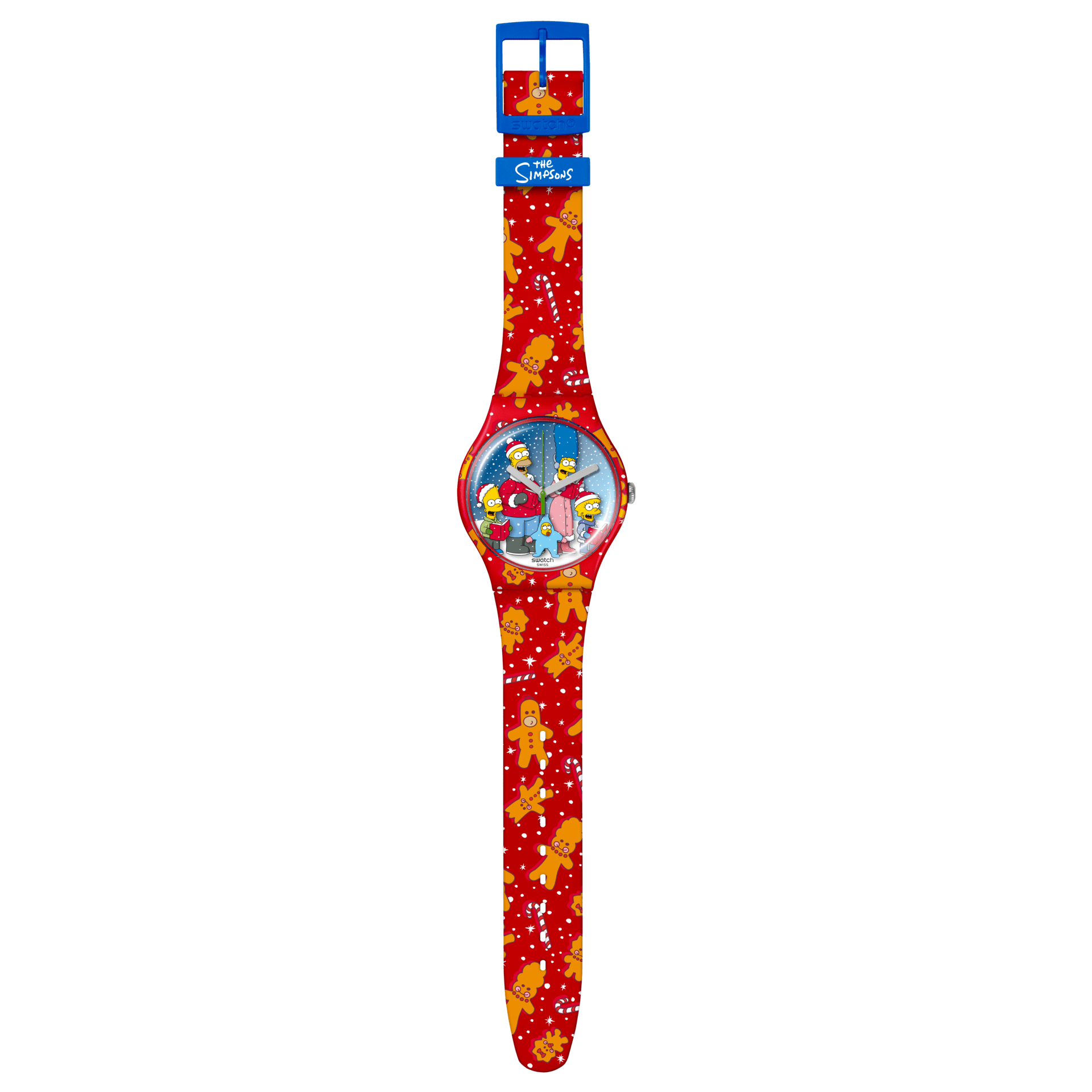 Swatch Watch Simpson's Wondrous Winter Wonderland 41mm