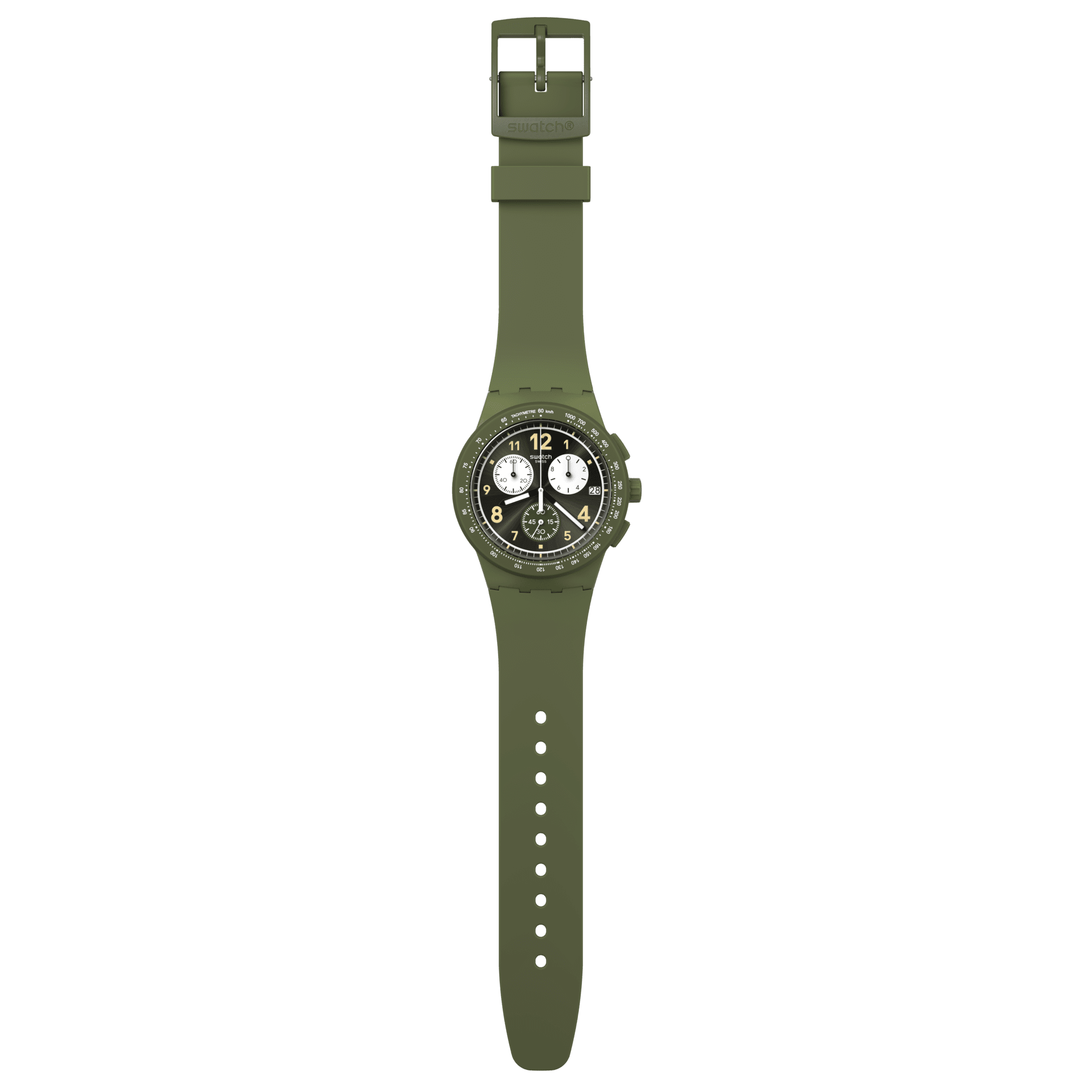 Swatch Watch Nothing Basic About Green 42mm