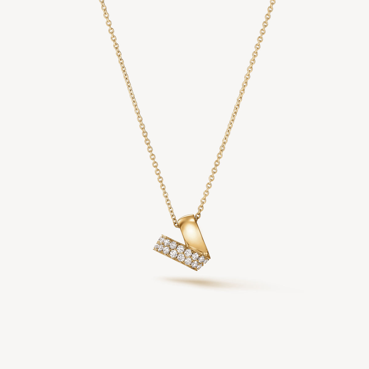 Hearts On Fire INSIDE/OUT Multi-Wear Rondel Diamond Pendant Necklace