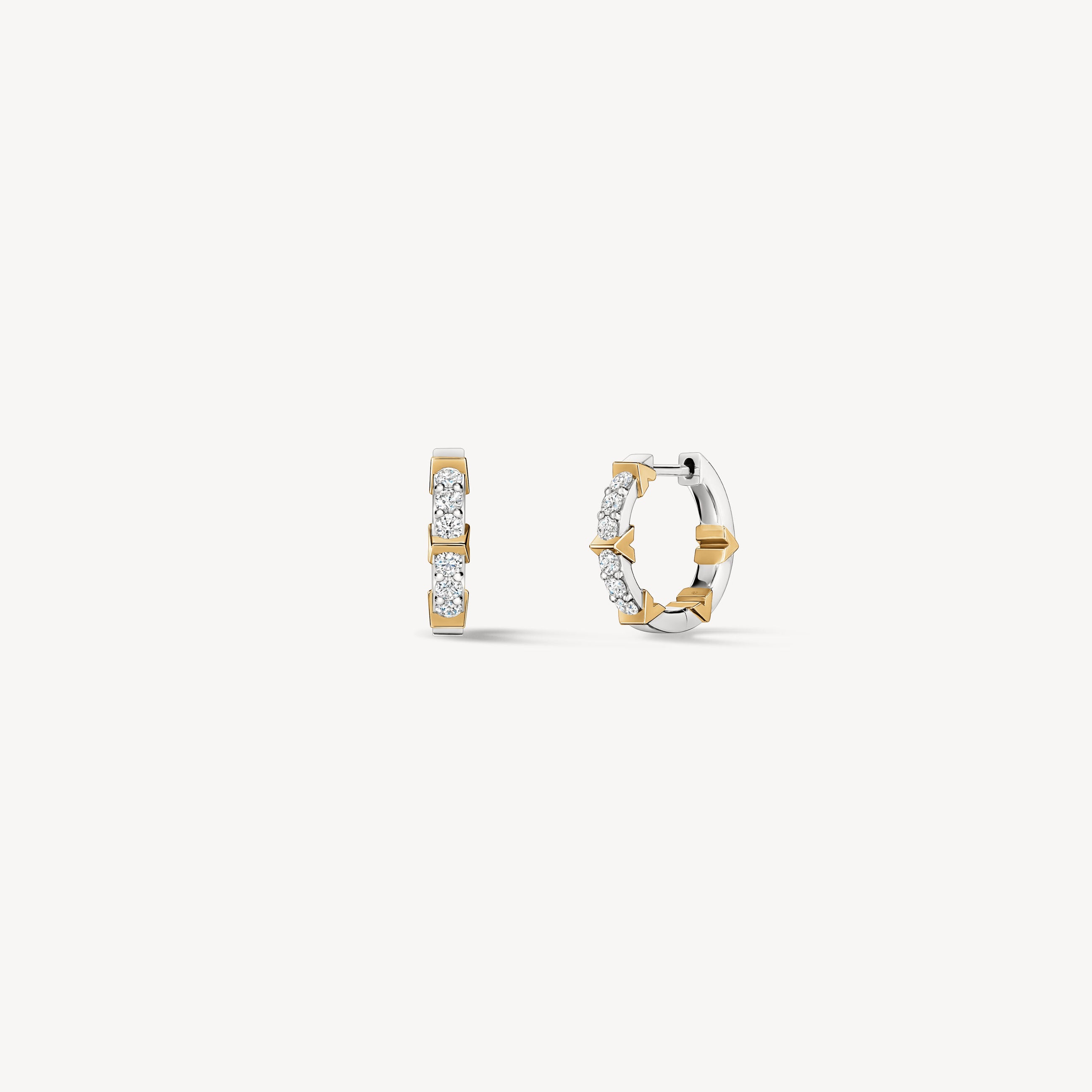 Hearts On Fire Copley Pavé Diamond Hoop Earrings