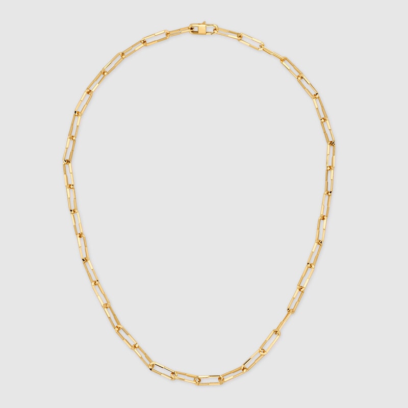 Gucci Link to Love Necklace in Yellow Gold
