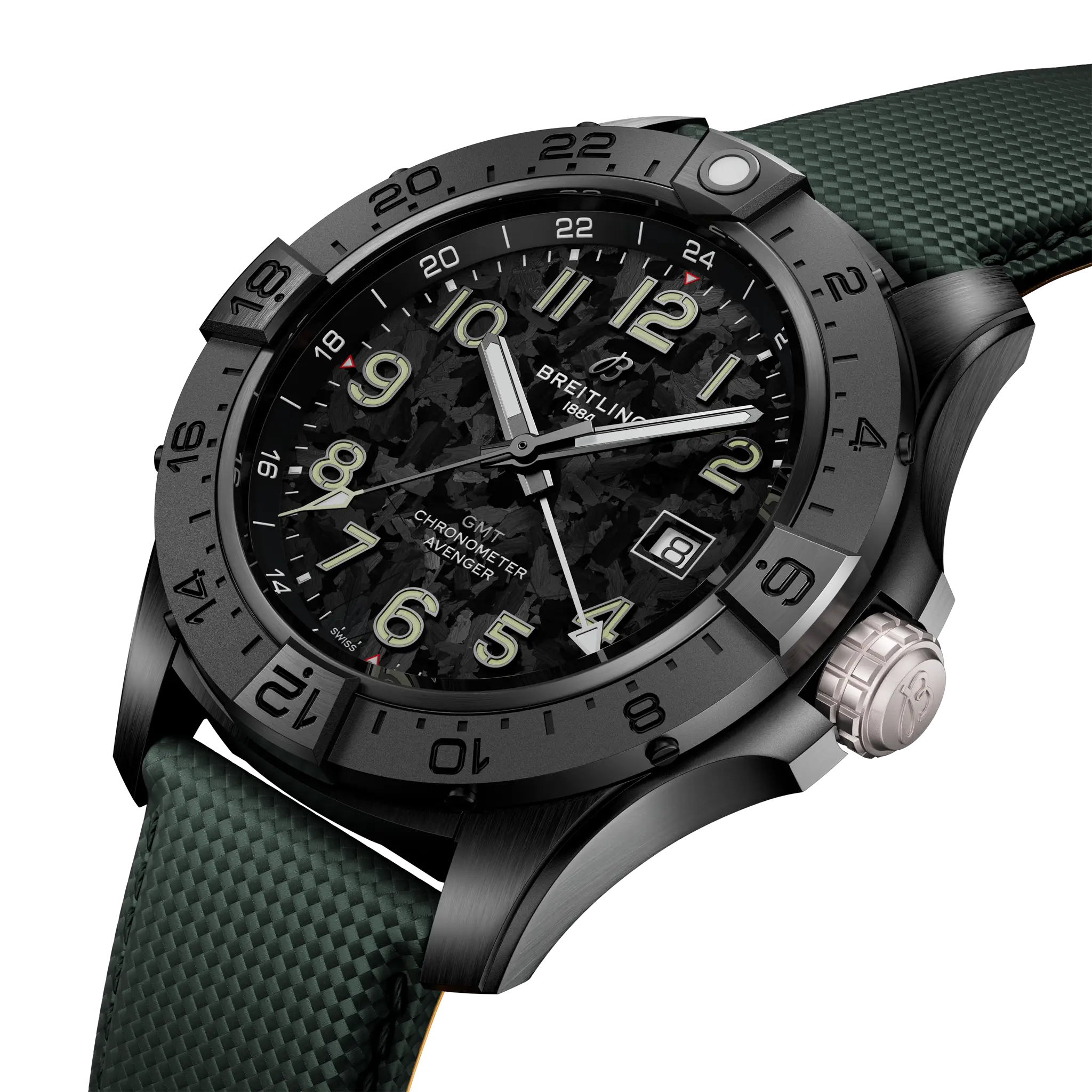 Breitling Avenger Night Mission GMT 44 S32320101B1X1 | IJL Since 1937