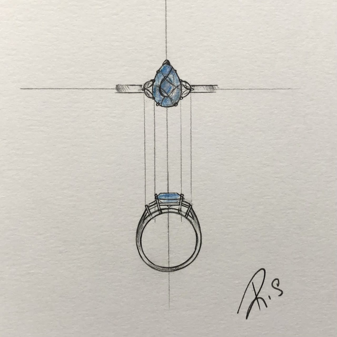 4.22 Aquarian Dream Custom Ring