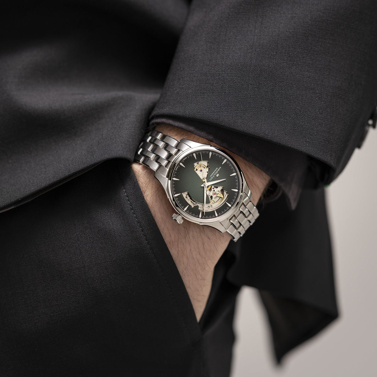 Hamilton Jazzmaster Open Heart Auto