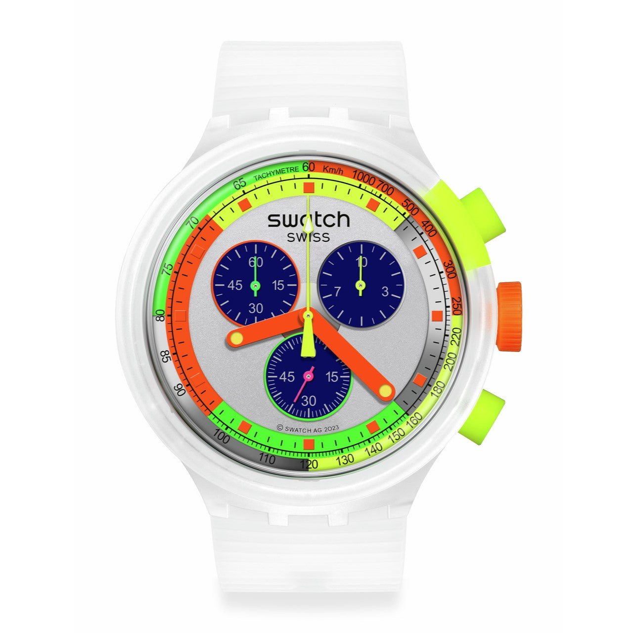 Swatch Watch Neon Jelly 47mm