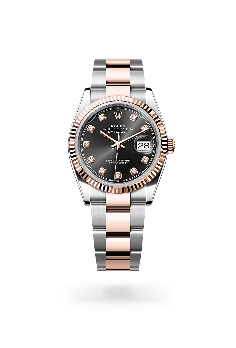 Rolex Datejust in Everose Rolesor combination of Oystersteel and Everose gold M126231 0020 IJL Since 1937