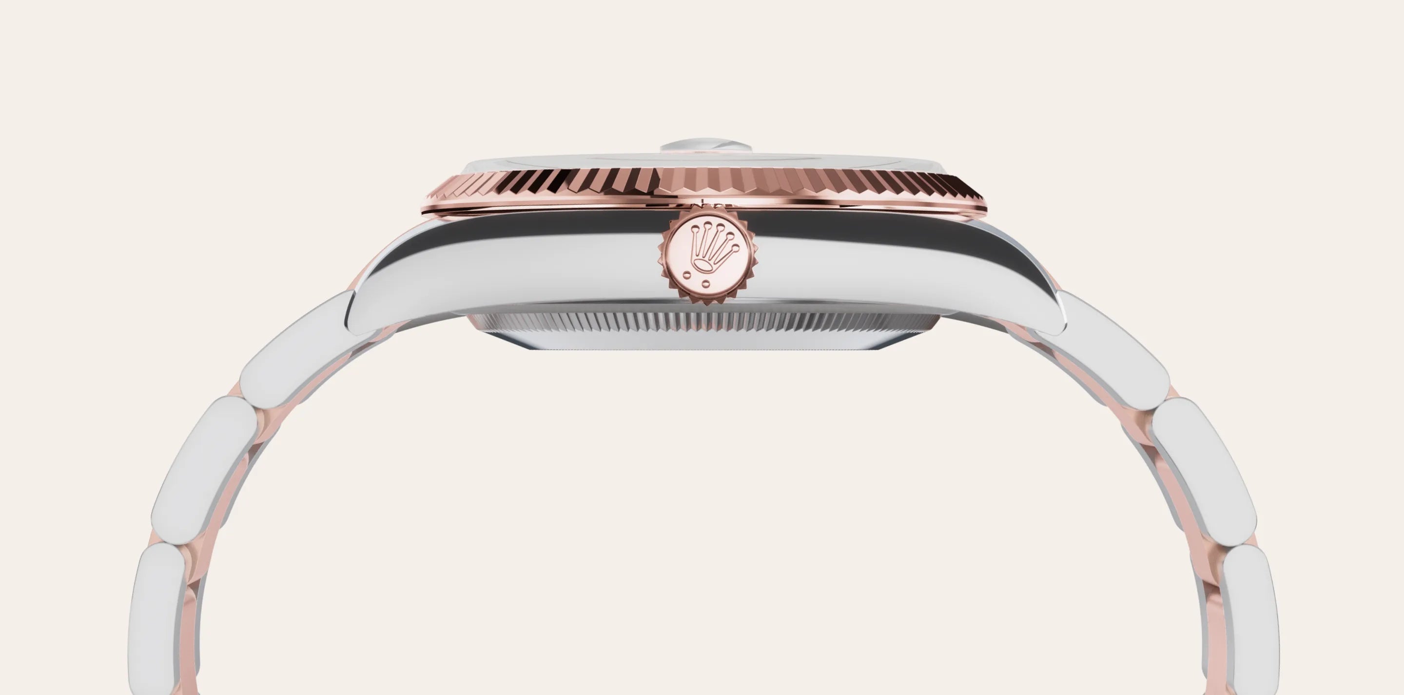 Rolex Datejust in Everose Rolesor - combination of Oystersteel and Everose gold, M126231-0020 - IJL Since 1937