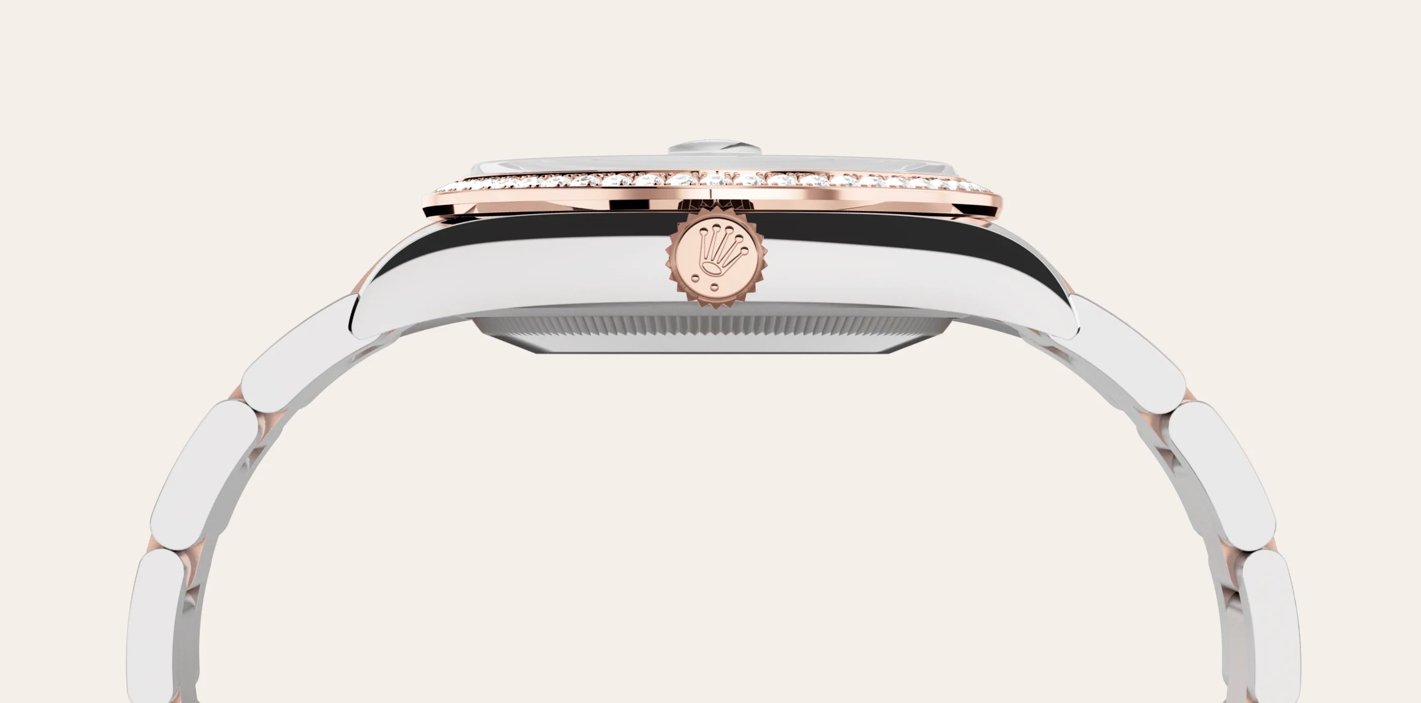 Rolex Datejust in Everose Rolesor - combination of Oystersteel and Everose gold, M126281RBR-0016 - IJL Since 1937
