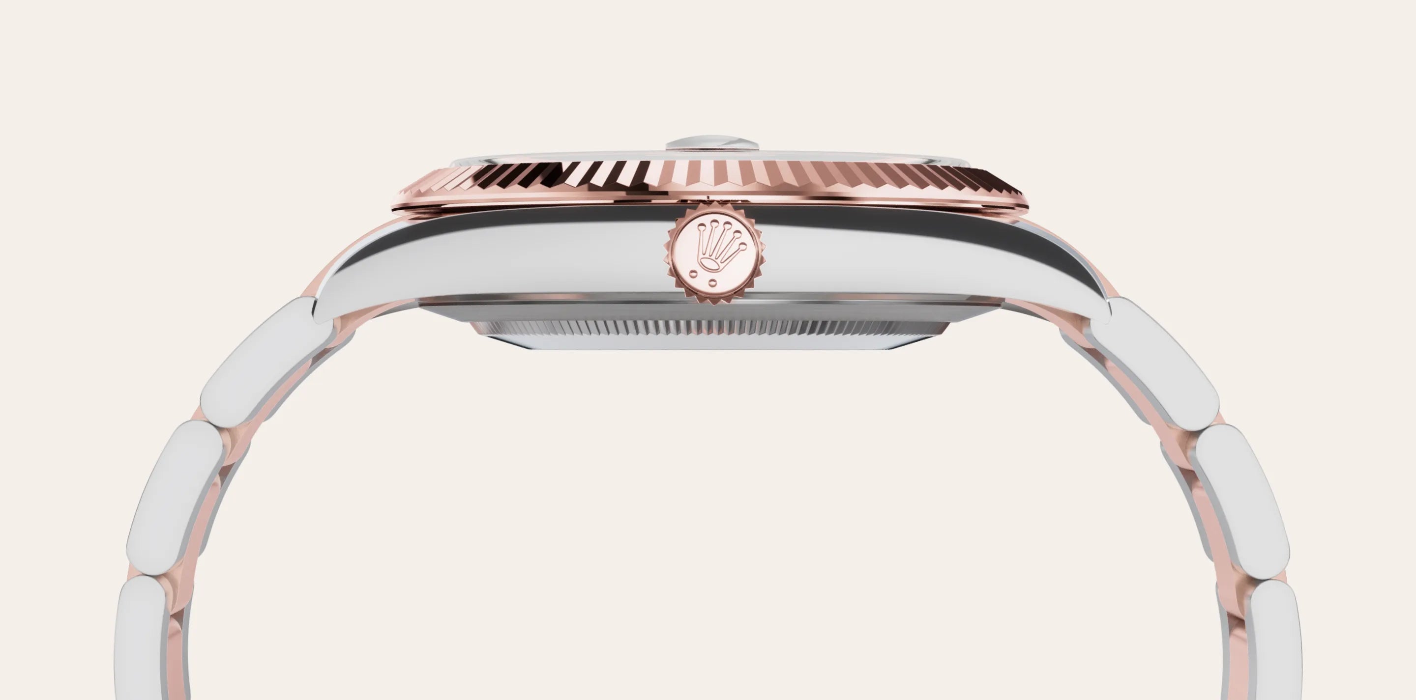 Rolex Datejust in Everose Rolesor - combination of Oystersteel and Everose gold, M126331-0007 - IJL Since 1937