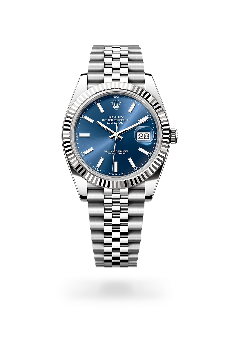 Rolex Datejust in White Rolesor - combination of Oystersteel and white gold, M126334-0002 - IJL Since 1937