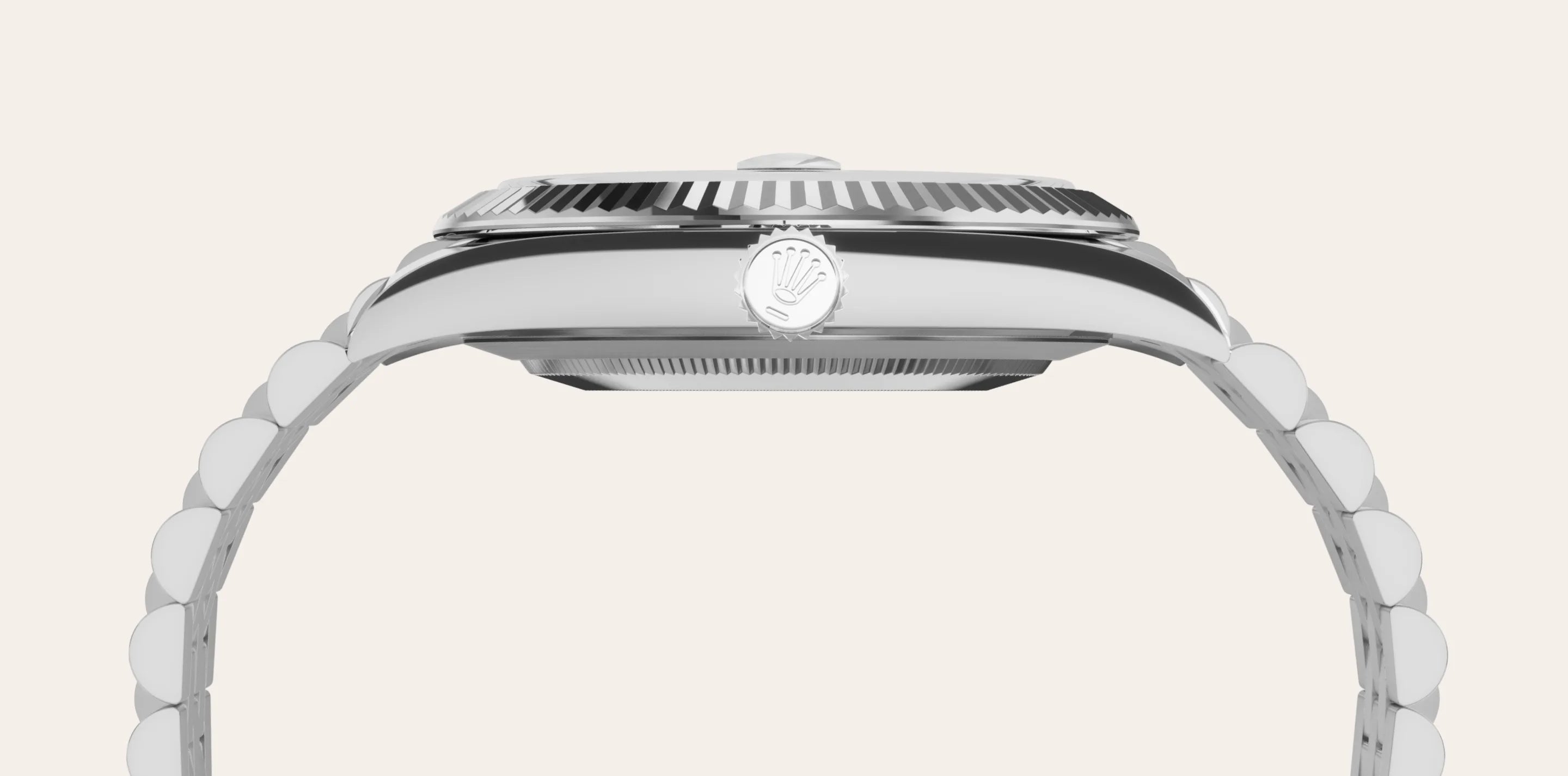 Rolex Datejust in White Rolesor - combination of Oystersteel and white gold, M126334-0002 - IJL Since 1937