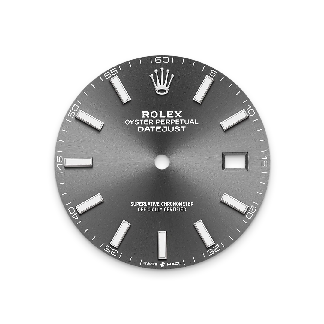 Rolex Datejust in White Rolesor - combination of Oystersteel and white gold, M126334-0014 - IJL Since 1937