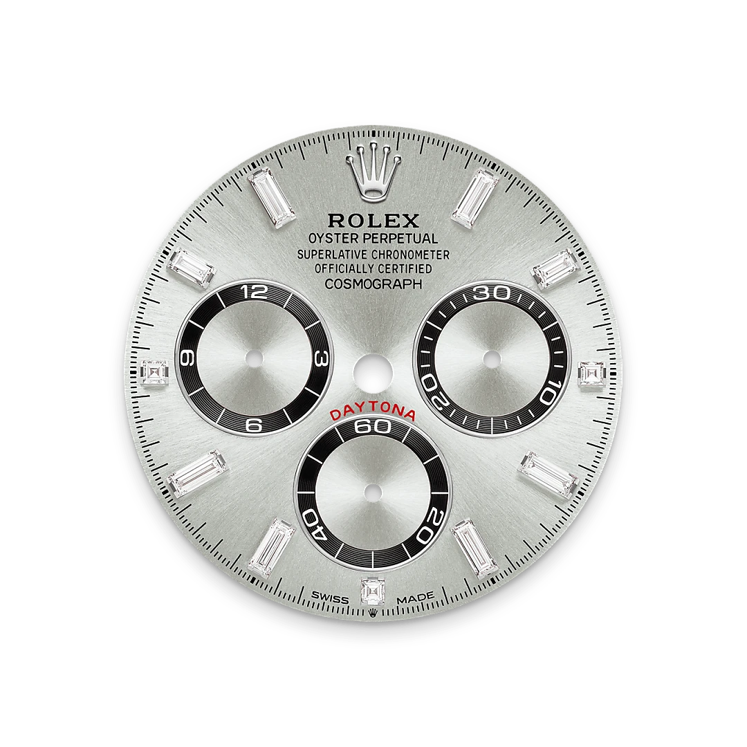 Rolex Cosmograph Daytona in 18 ct white gold with lugs set with diamonds, M126539TBR-0002 - IJL Since 1937