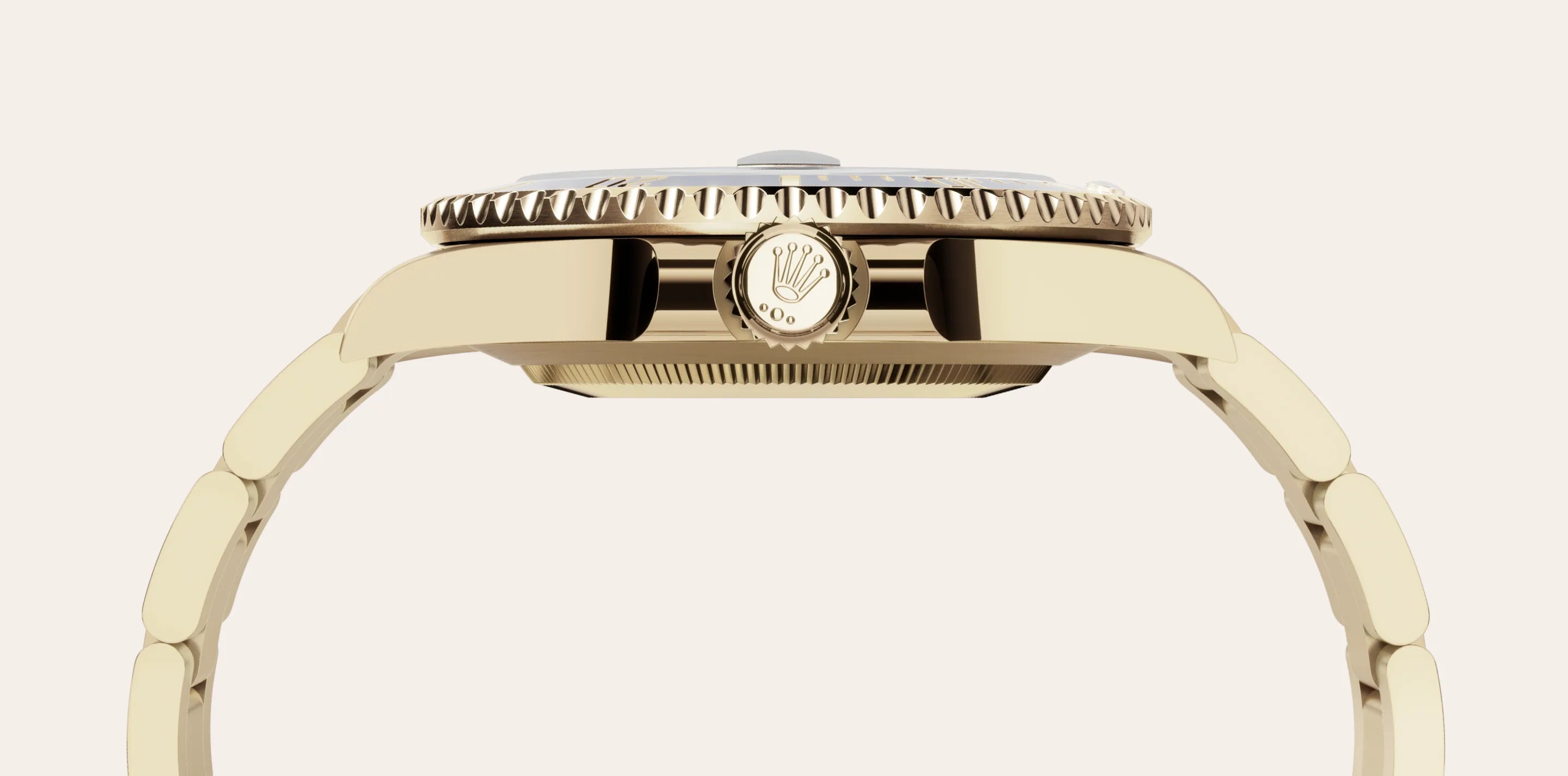 Rolex Submariner in 18 ct yellow gold, M126618LB-0002 - IJL Since 1937