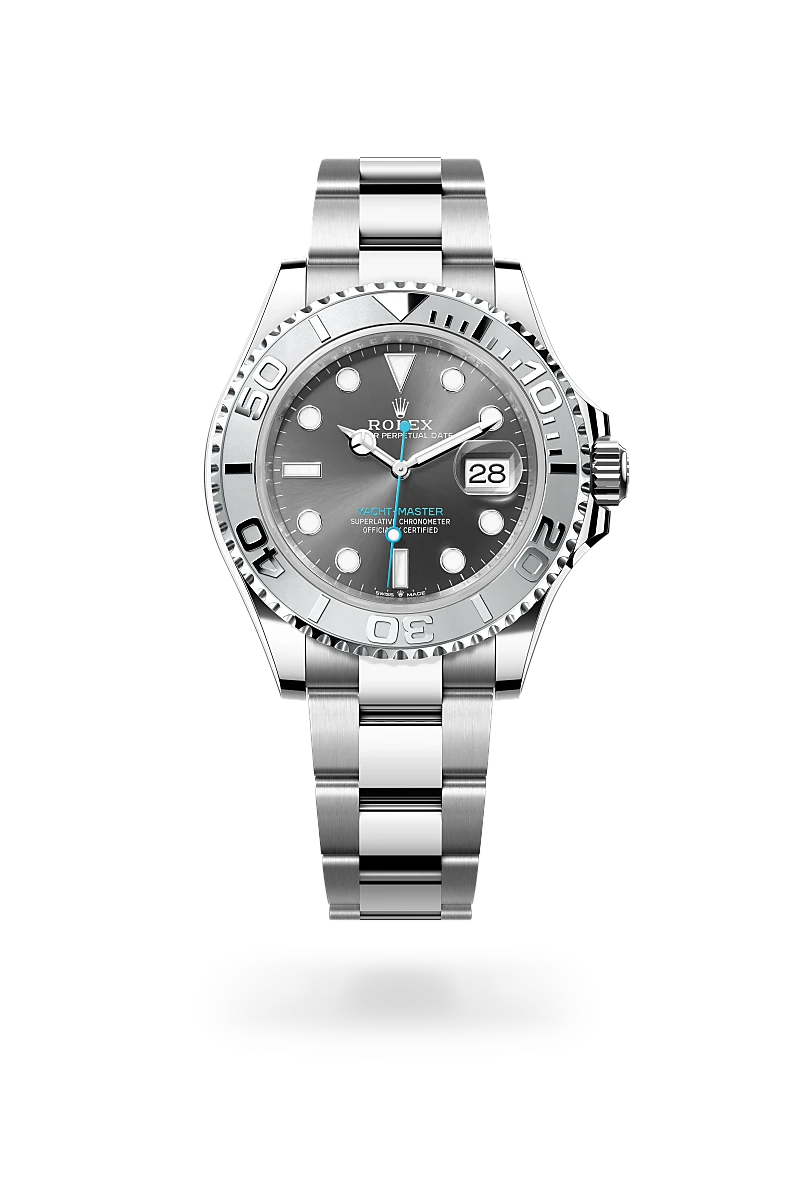 Rolex Yacht-Master in Rolesium - combination of Oystersteel and platinum, M126622-0001 - IJL Since 1937