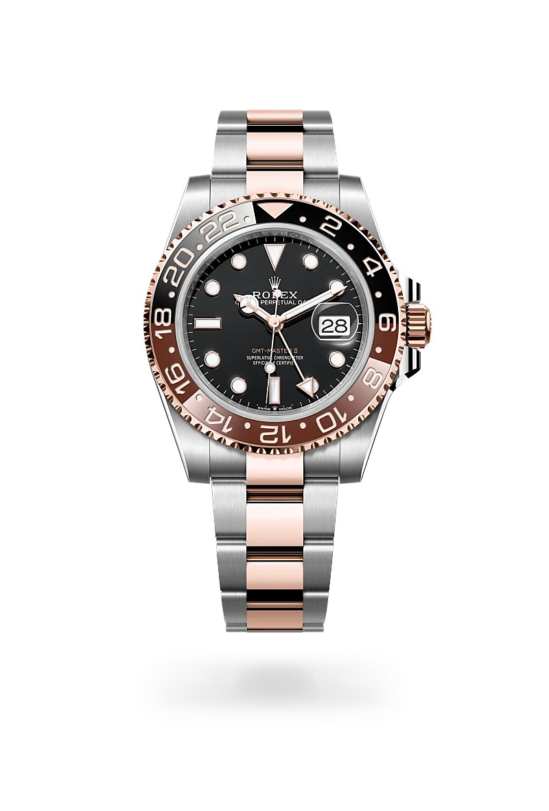 Gmt master black gold sale