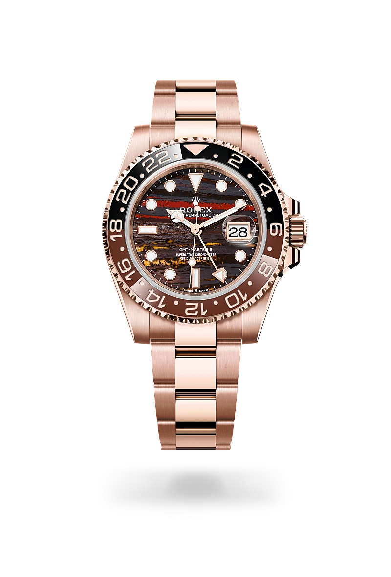 蘭丸 Rolex GMT-Master II in 18 ct Everose gold, M126715CHNR-0002 | IJL