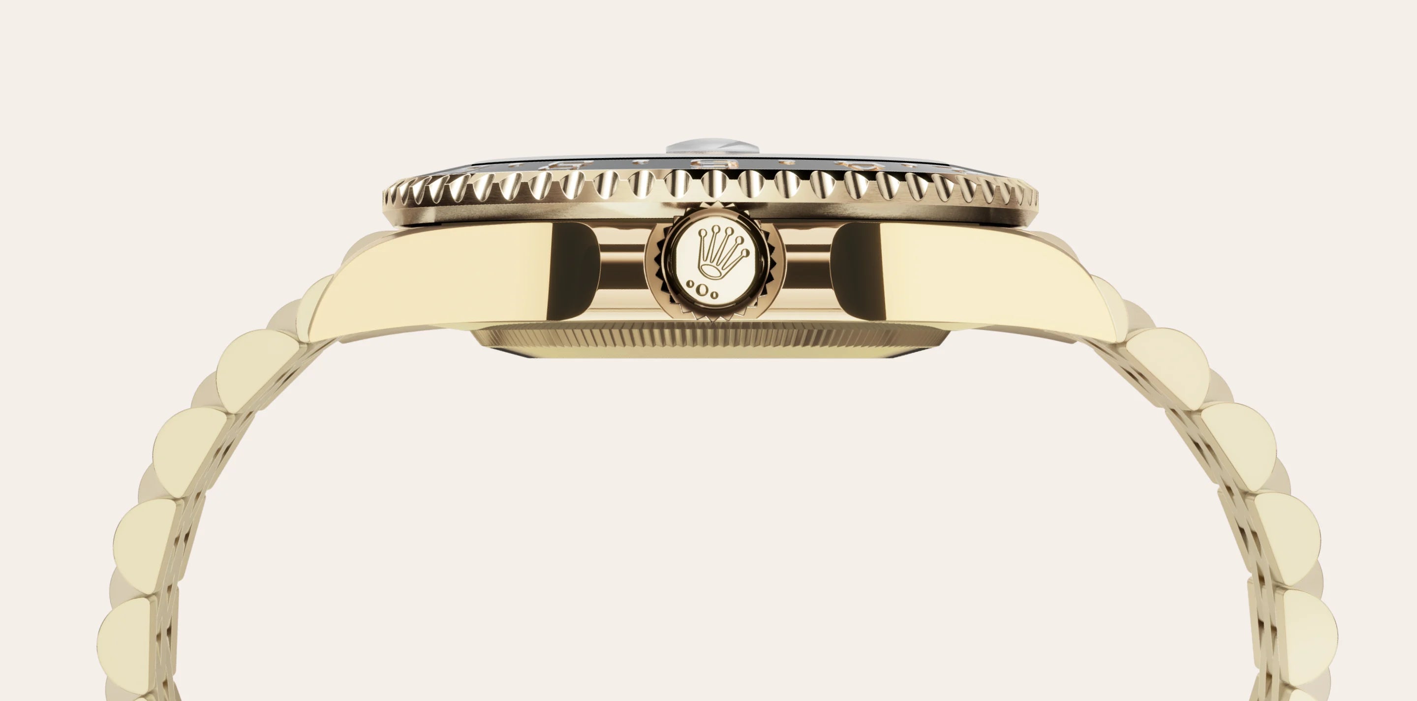 Rolex GMT-Master II in 18 ct yellow gold, M126718GRNR-0001 - IJL Since 1937