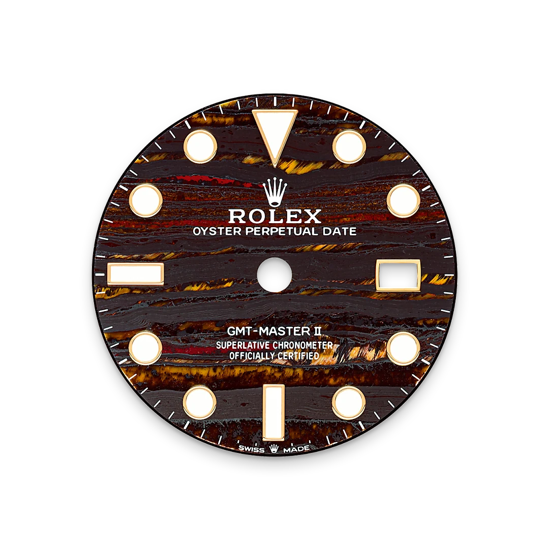 Rolex GMT-Master II in 18 ct yellow gold, M126718GRNR-0002 - IJL Since 1937