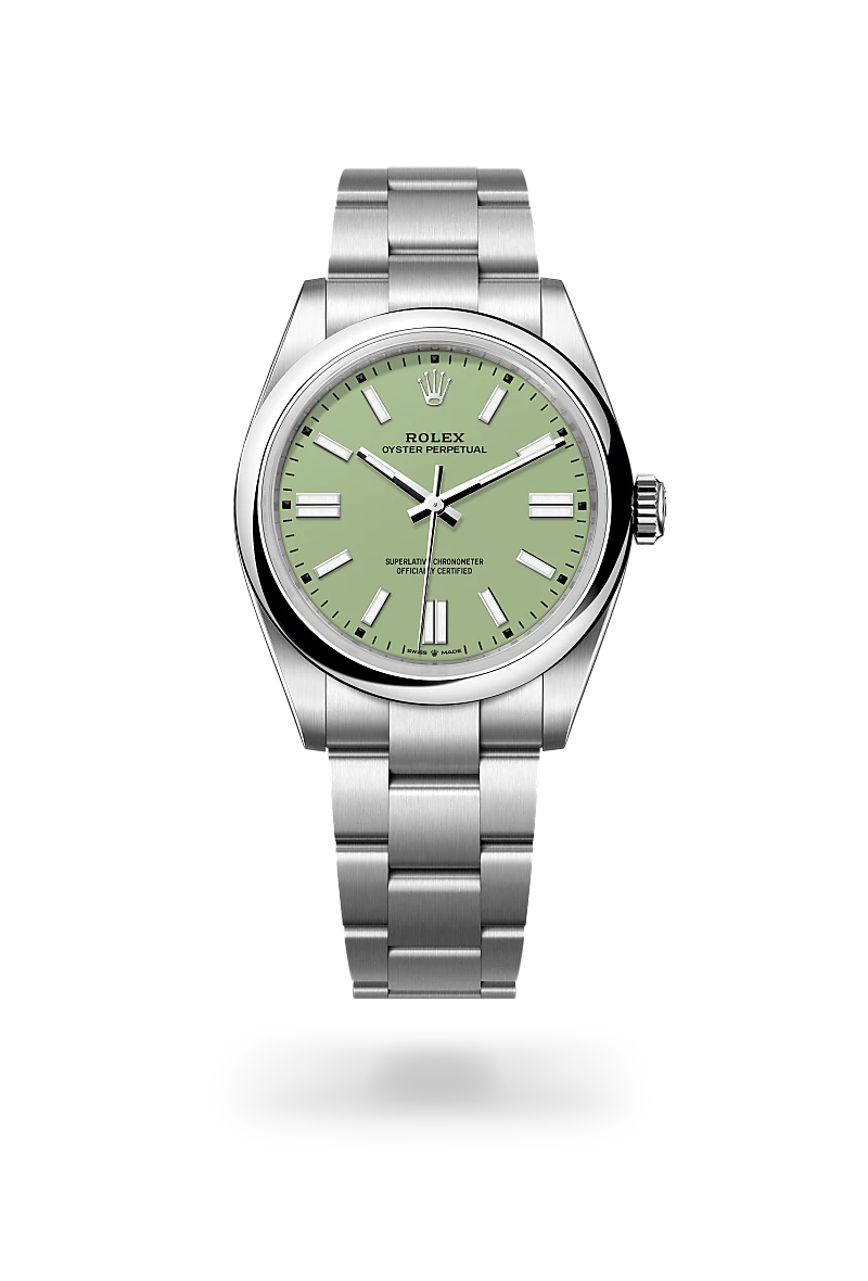 Rolex Oyster Perpetual in Oystersteel, M134300-0006 - IJL Since 1937