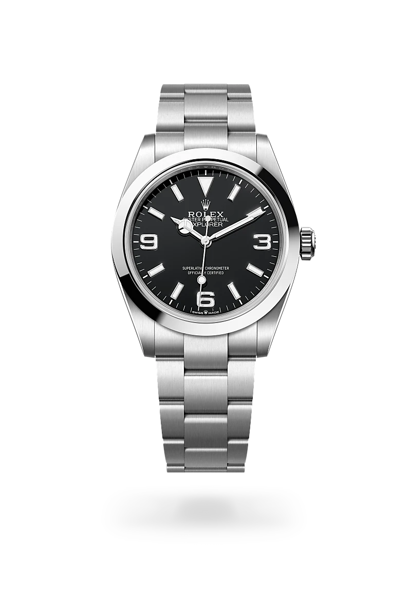 Rolex Explorer in Oystersteel, M224270-0001 - IJL Since 1937