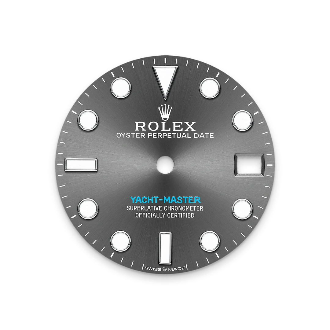 Rolex Yacht-Master in Rolesium - combination of Oystersteel and platinum, M268622-0002 - IJL Since 1937