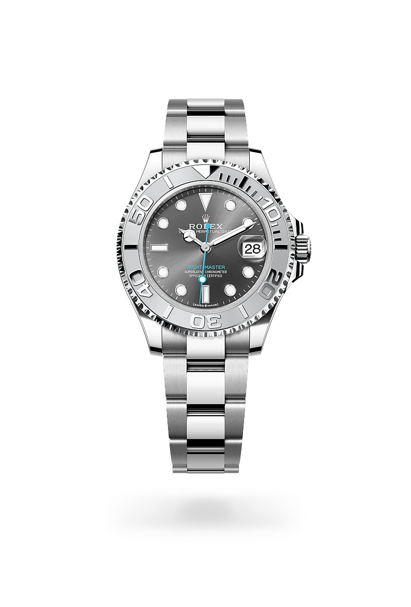 Rolex Yacht-Master in Rolesium - combination of Oystersteel and platinum, M268622-0002 - IJL Since 1937