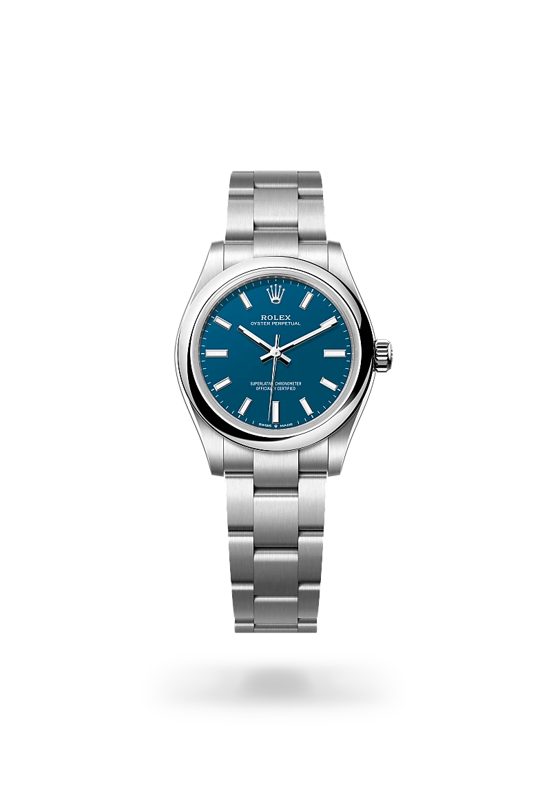Rolex Oyster Perpetual in Oystersteel, M277200-0017 - IJL Since 1937