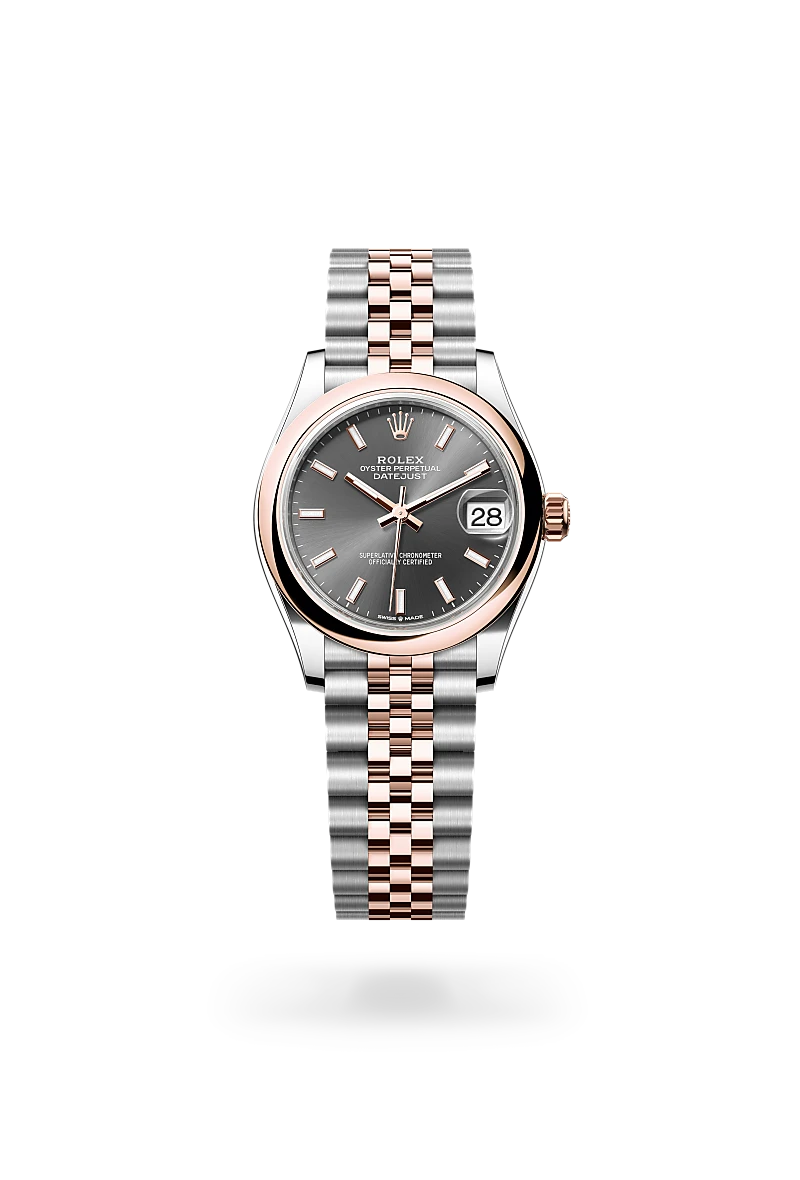 Rolex Datejust in Everose Rolesor - combination of Oystersteel and Everose gold, M278241-0018 - IJL Since 1937