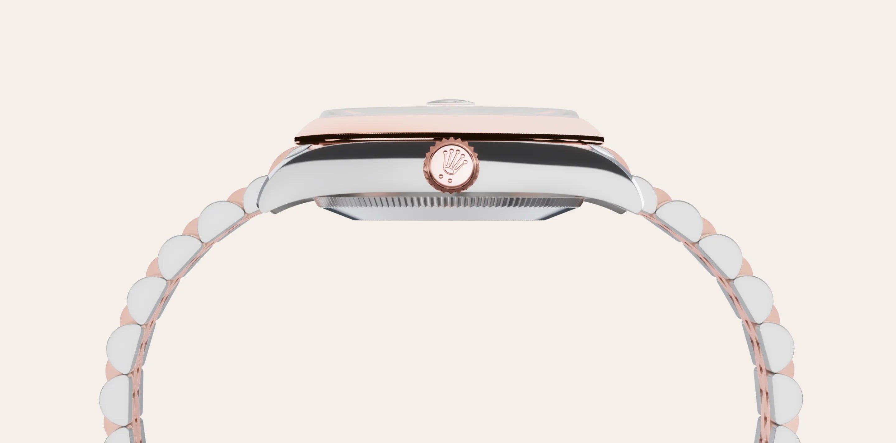 Rolex Datejust in Everose Rolesor - combination of Oystersteel and Everose gold, M278241-0018 - IJL Since 1937