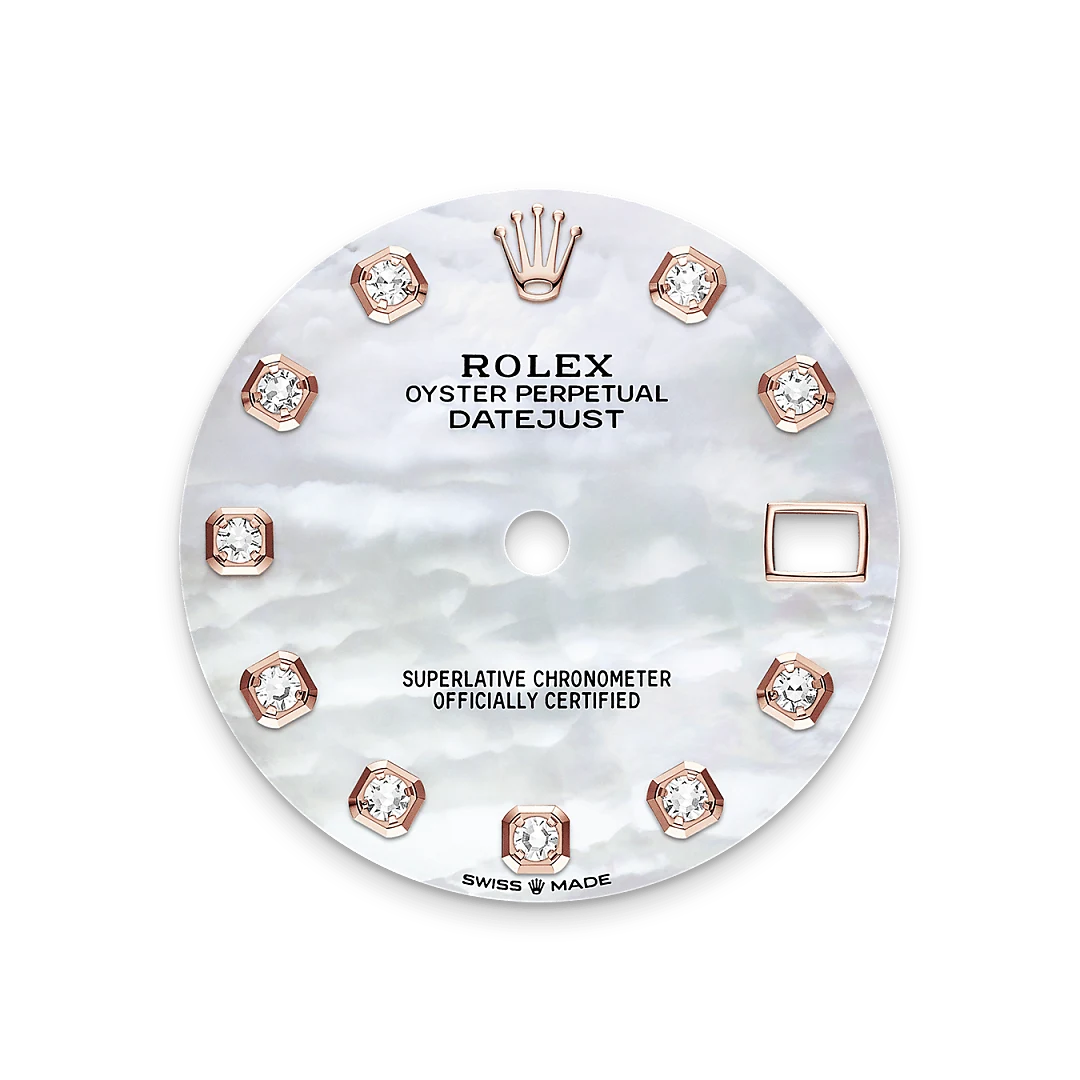 Rolex Datejust in 18 ct Everose gold, M278285RBR-0005 - IJL Since 1937