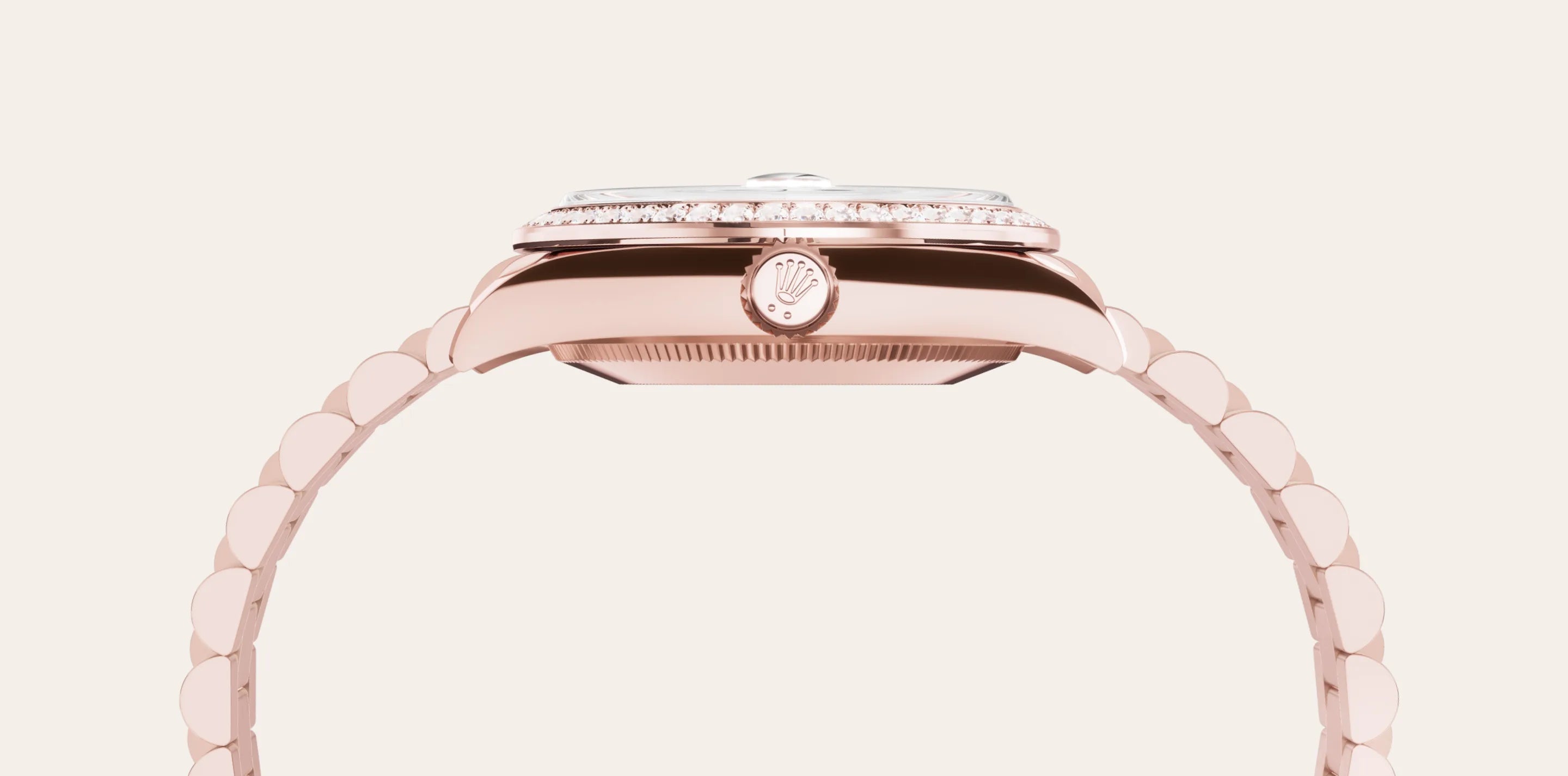 Rolex Datejust in 18 ct Everose gold, M278285RBR-0005 - IJL Since 1937