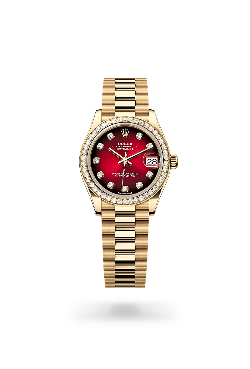 Rolex Datejust in 18 ct yellow gold, M278288RBR-0041 - IJL Since 1937