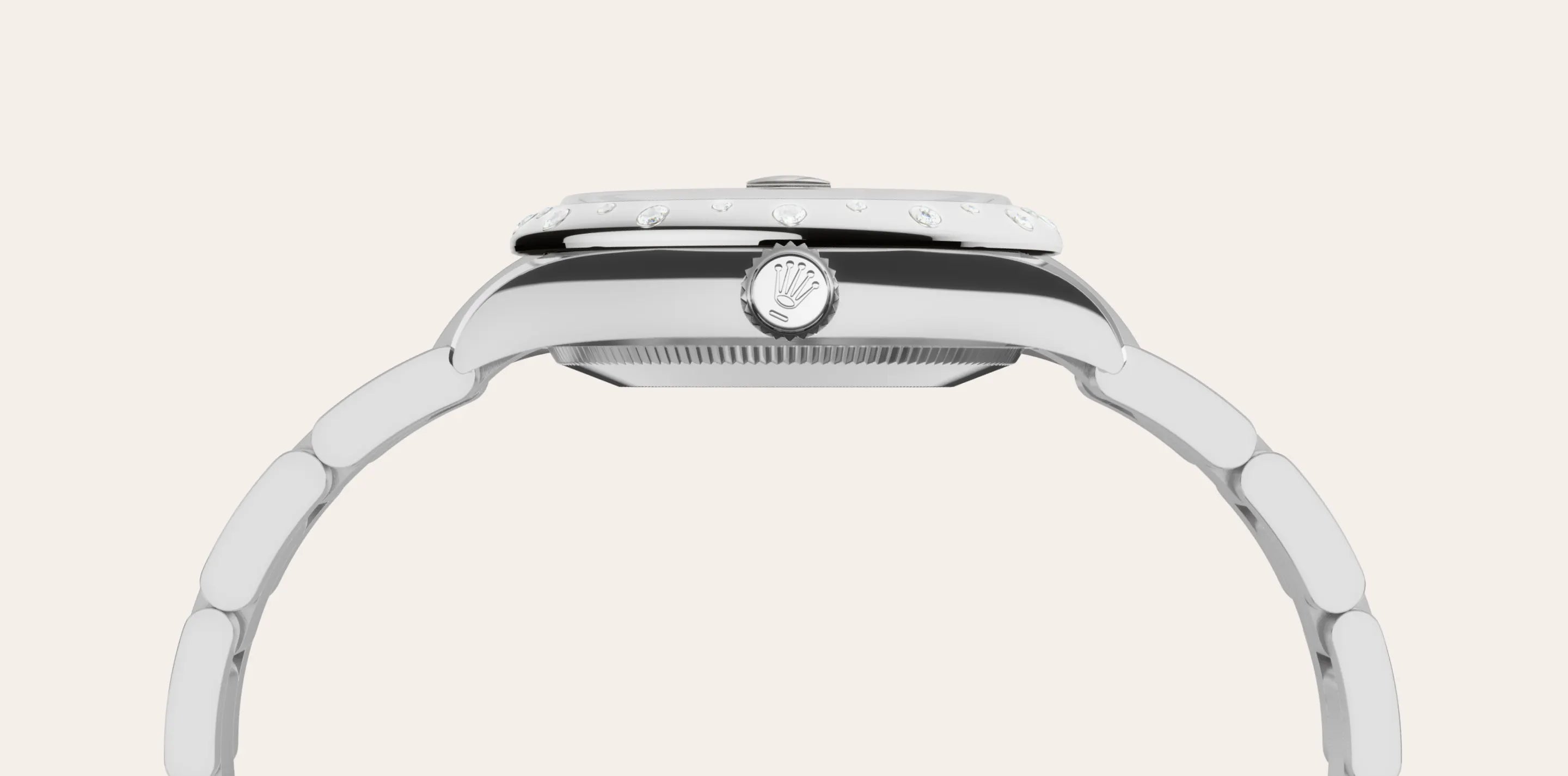 Rolex Datejust in White Rolesor - combination of Oystersteel and white gold, M278344RBR-0021 - IJL Since 1937