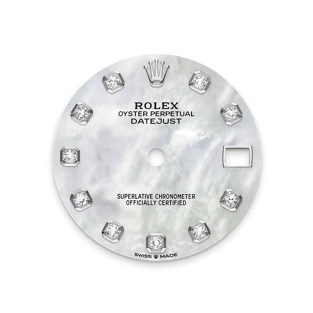 Rolex Datejust in White Rolesor - combination of Oystersteel and white gold, M278384RBR-0008 - IJL Since 1937