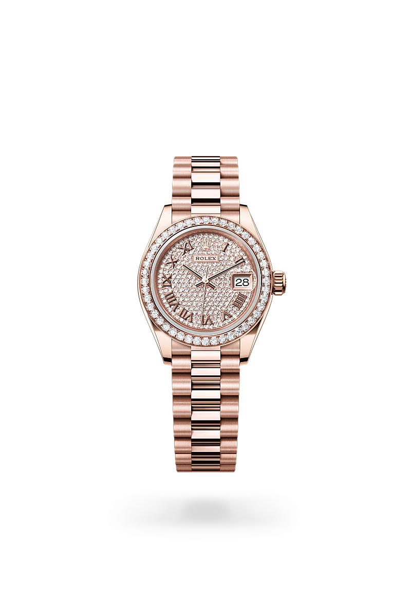 Rolex Lady Datejust in 18 ct Everose gold M279135RBR 0021 IJL Since 1937
