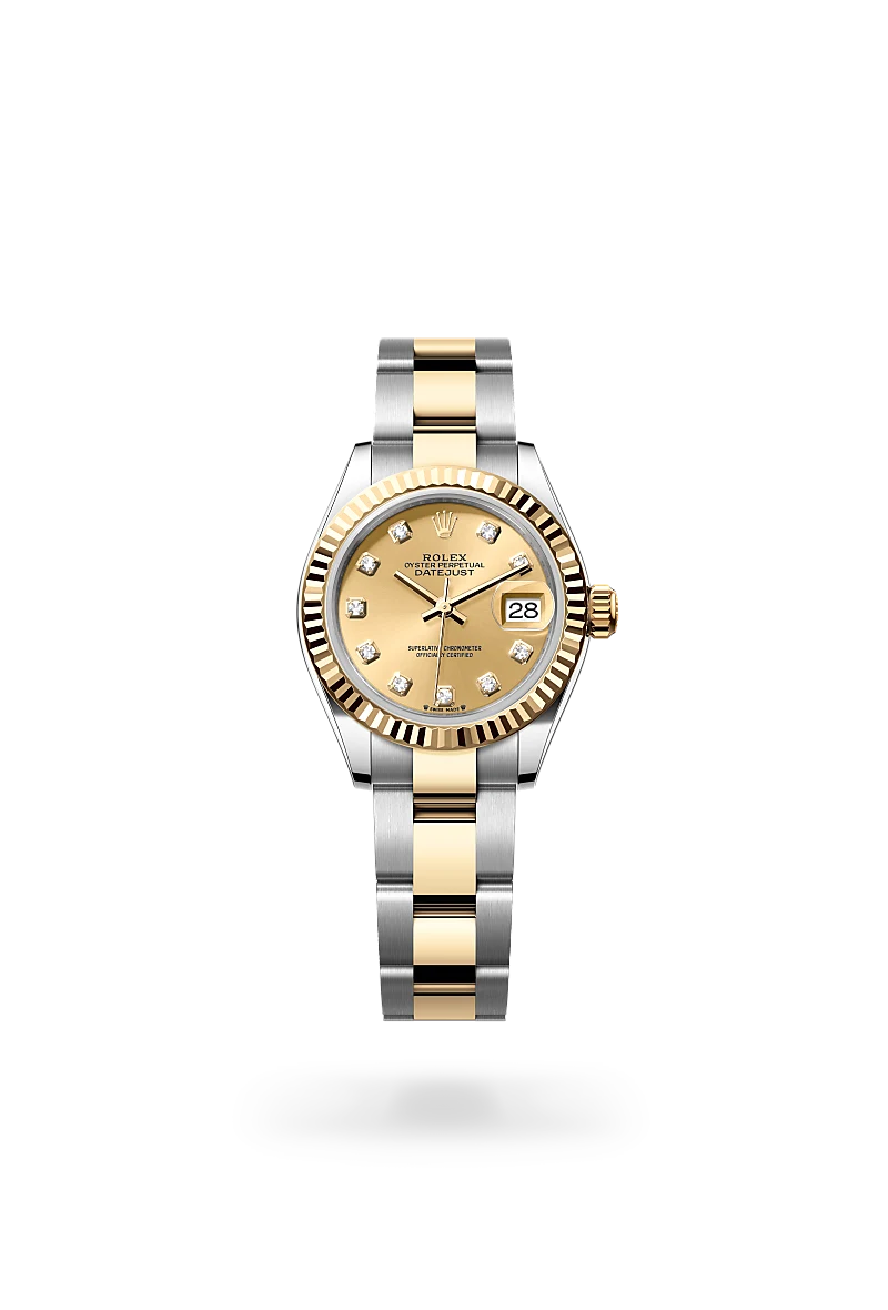 Rolex Lady-Datejust in Yellow Rolesor - combination of Oystersteel and yellow gold, M279173-0012 - IJL Since 1937