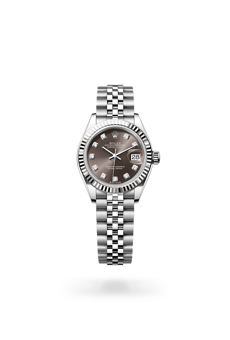 Ladies white gold rolex hotsell