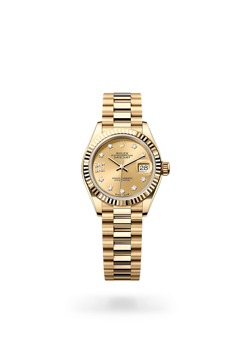 Rolex Lady Datejust in 18 ct yellow gold M279178 0013 IJL Since 1937