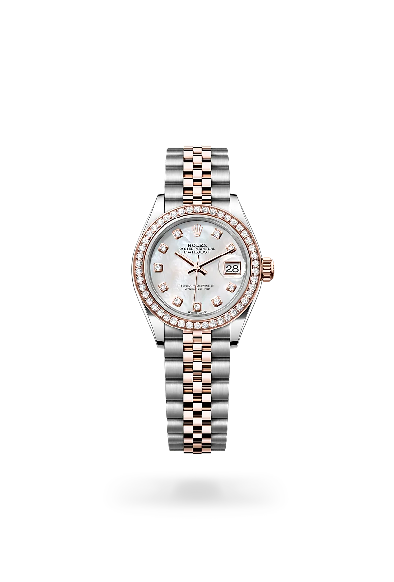 Rolex Lady Datejust in Everose Rolesor combination of Oystersteel and Everose gold M279381RBR 0013 IJL Since 1937