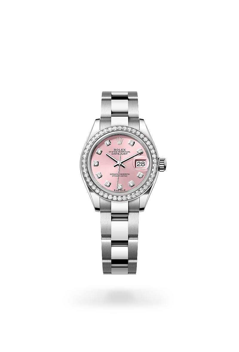 Rolex Lady-Datejust in White Rolesor - combination of Oystersteel and white gold, M279384RBR-0004 - IJL Since 1937