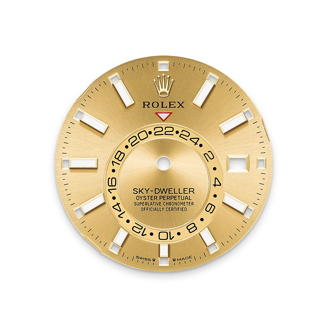 Rolex Sky-Dweller in Yellow Rolesor - combination of Oystersteel and yellow gold, M336933-0001 - IJL Since 1937
