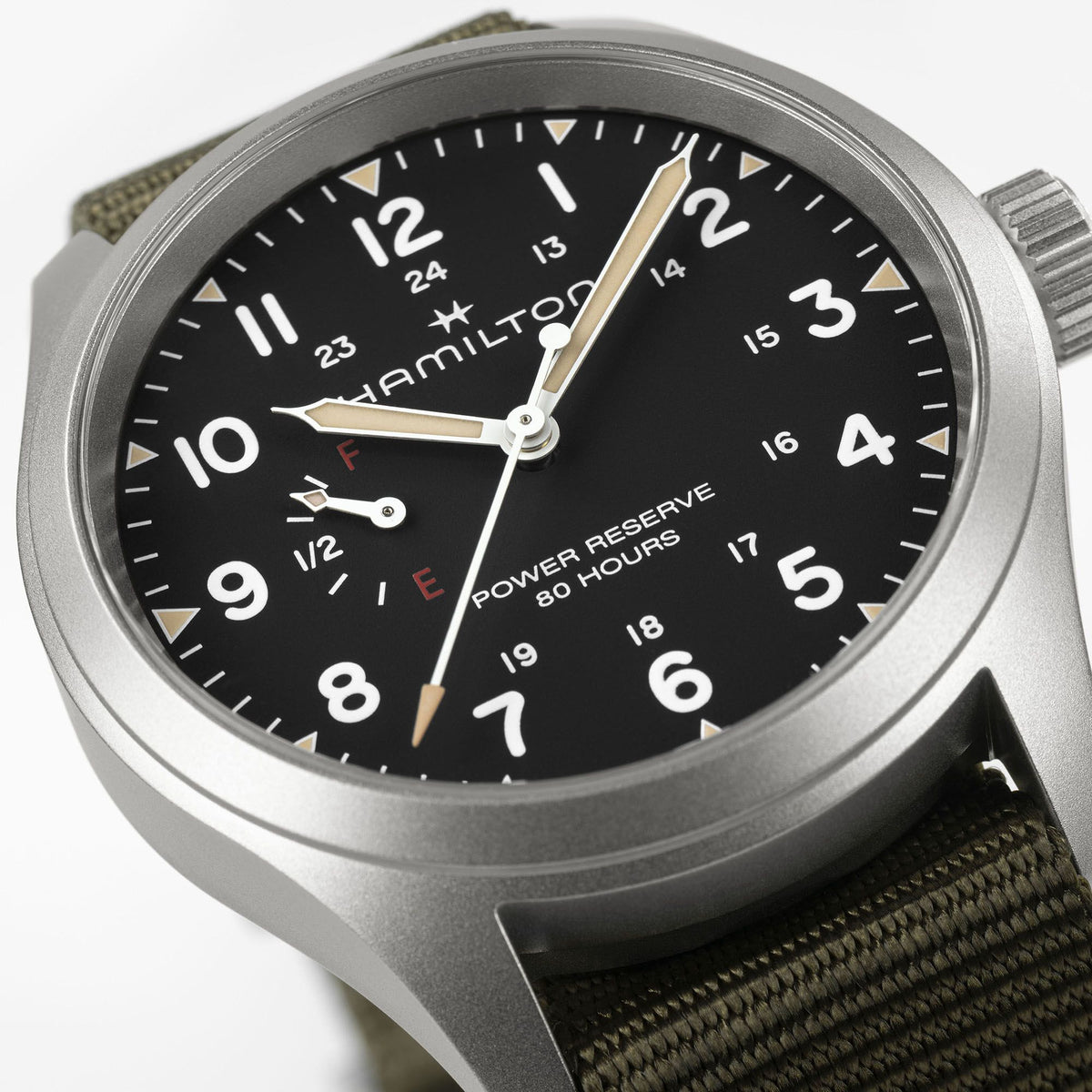 Hamilton Khaki Field Mechanical Power Reserve