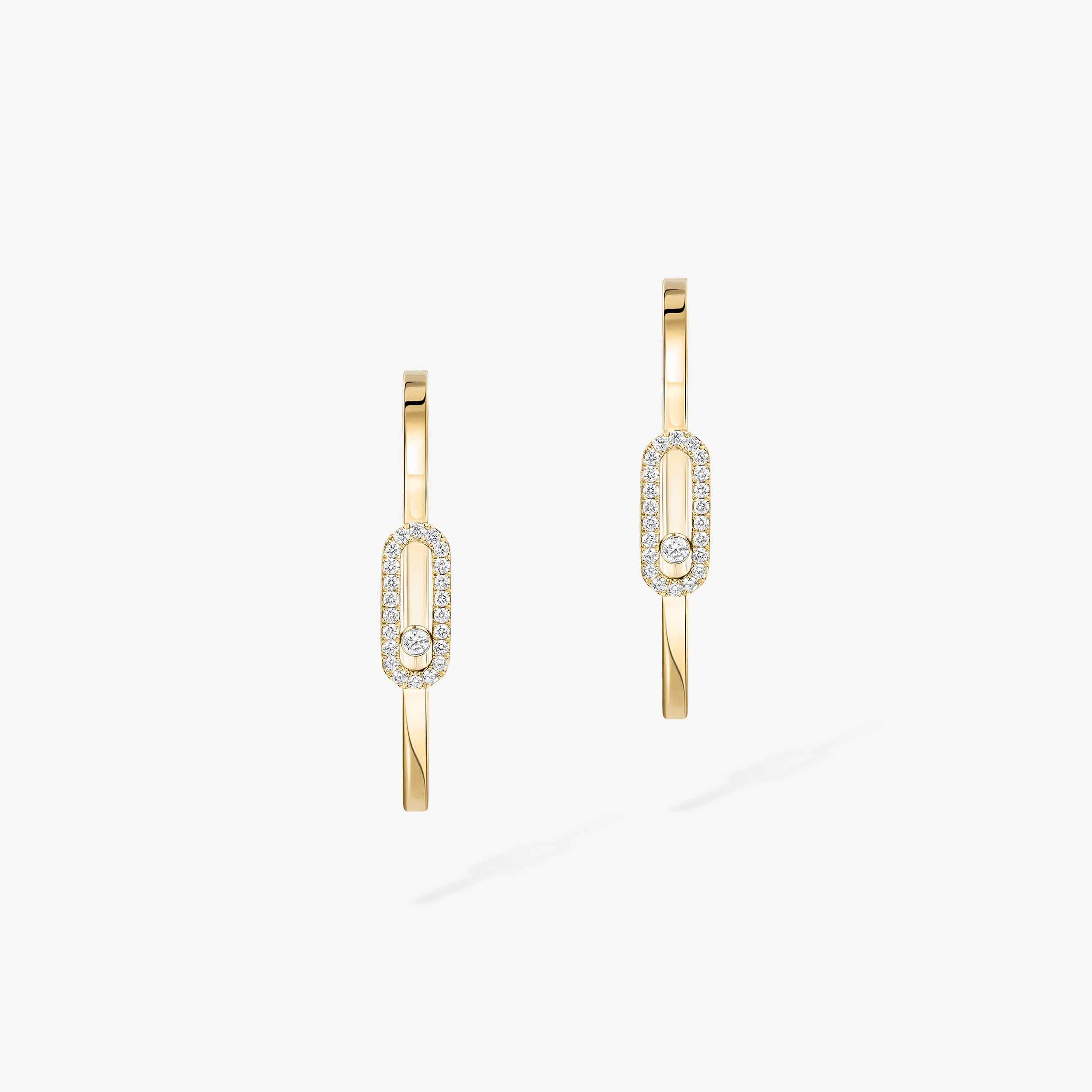 Messika Move Uno Small Hoop Earrings