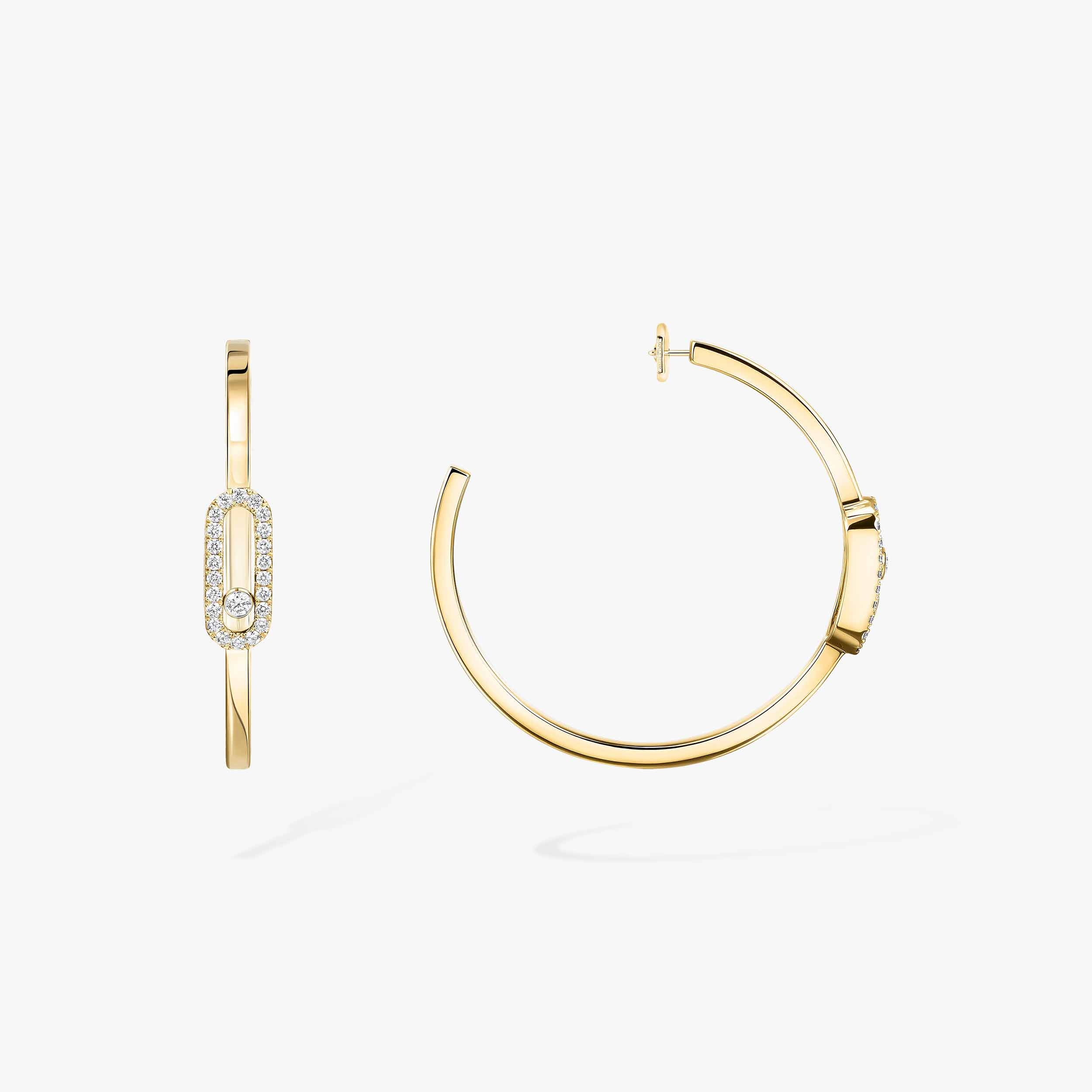 Messika Move Uno Small Hoop Earrings