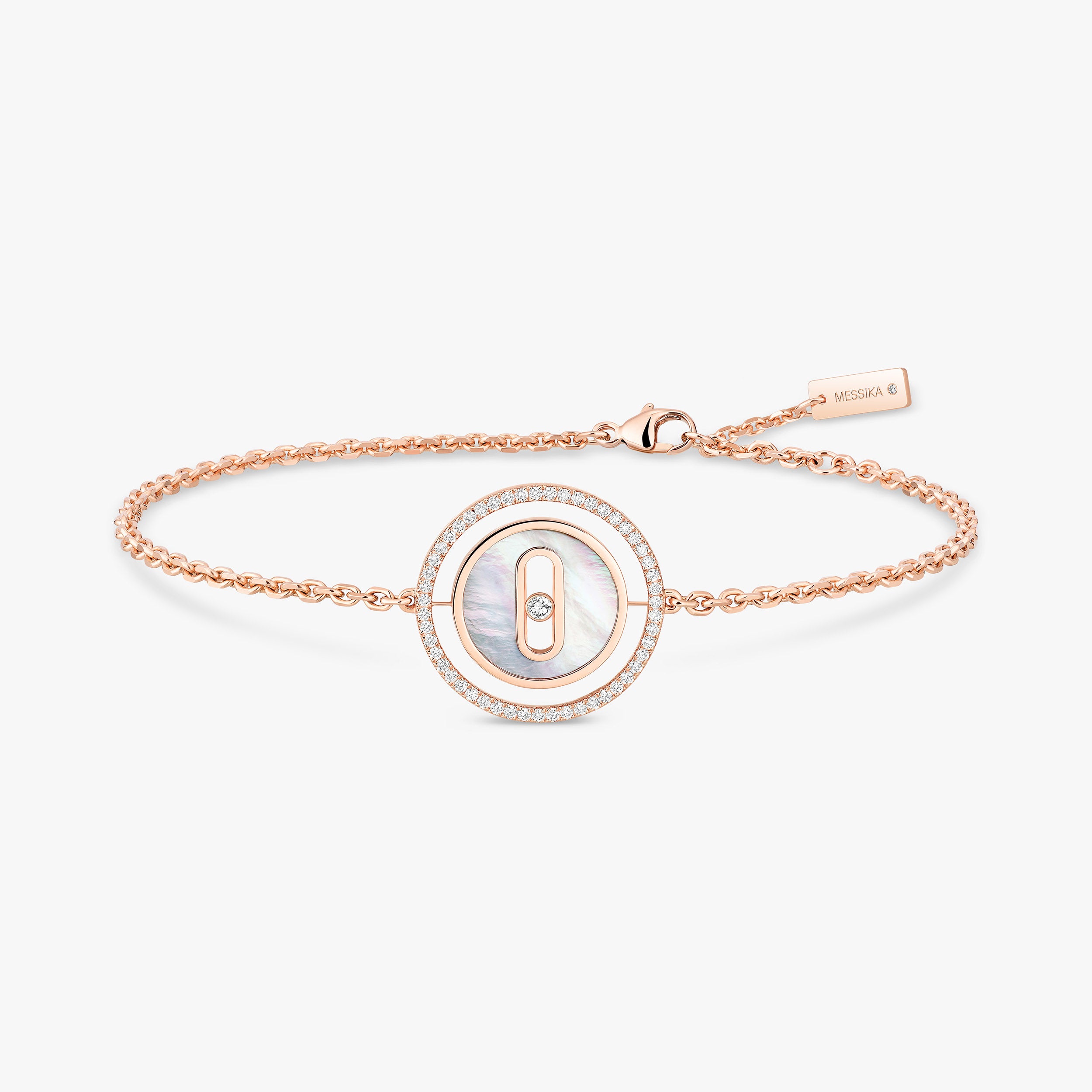 Messika Lucky Move SM White Mother-of-Pearl Bracelet